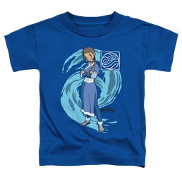 Avatar The Last Airbender Katara Water Wave - Toddler T-Shirt Toddler T-Shirt Avatar The Last Airbender   