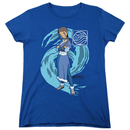 Avatar The Last Airbender Katara Water Wave - Women's T-Shirt Women's T-Shirt Avatar The Last Airbender   