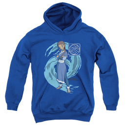 Avatar The Last Airbender Katara Water Wave - Youth Hoodie Youth Hoodie (Ages 8-12) Avatar The Last Airbender   