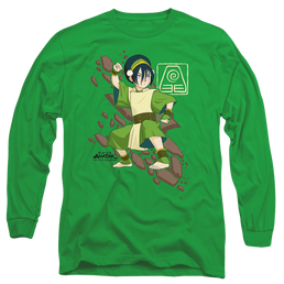 Avatar The Last Airbender Toph Rock Slide - Men's Long Sleeve T-Shirt Men's Long Sleeve T-Shirt Avatar The Last Airbender   