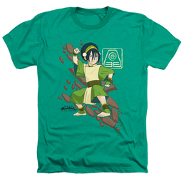 Avatar The Last Airbender Toph Rock Slide - Men's Heather T-Shirt Men's Heather T-Shirt Avatar The Last Airbender   