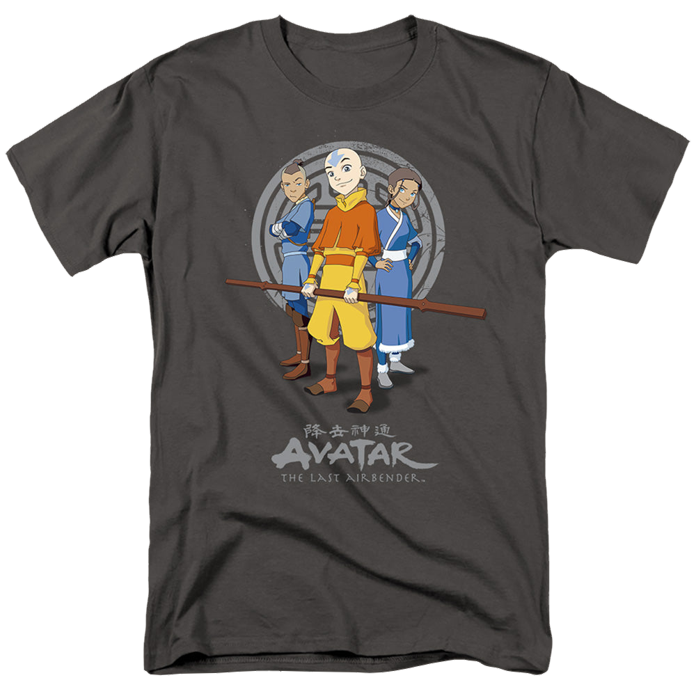 Avatar The Last Airbender Team Avatar - Men's Regular Fit T-Shirt Men's Regular Fit T-Shirt Avatar The Last Airbender   
