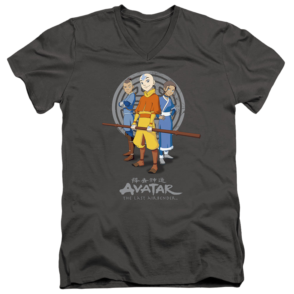 Avatar The Last Airbender Team Avatar - Men's V-Neck T-Shirt Men's V-Neck T-Shirt Avatar The Last Airbender   
