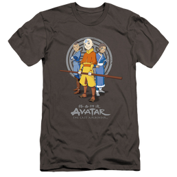 Avatar The Last Airbender Team Avatar - Men's Premium Slim Fit T-Shirt Men's Premium Slim Fit T-Shirt Avatar The Last Airbender   