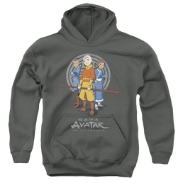 Avatar The Last Airbender Team Avatar - Youth Hoodie Youth Hoodie (Ages 8-12) Avatar The Last Airbender   