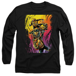 Teenage Mutant Ninja Turtles Hot Rainbow Warriors - Men's Long Sleeve T-Shirt Men's Long Sleeve T-Shirt Teenage Mutant Ninja Turtles   