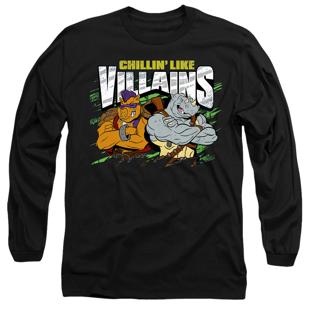 Teenage Mutant Ninja Turtles Chillin’ Like Villains - Men's Long Sleeve T-Shirt Men's Long Sleeve T-Shirt Teenage Mutant Ninja Turtles   