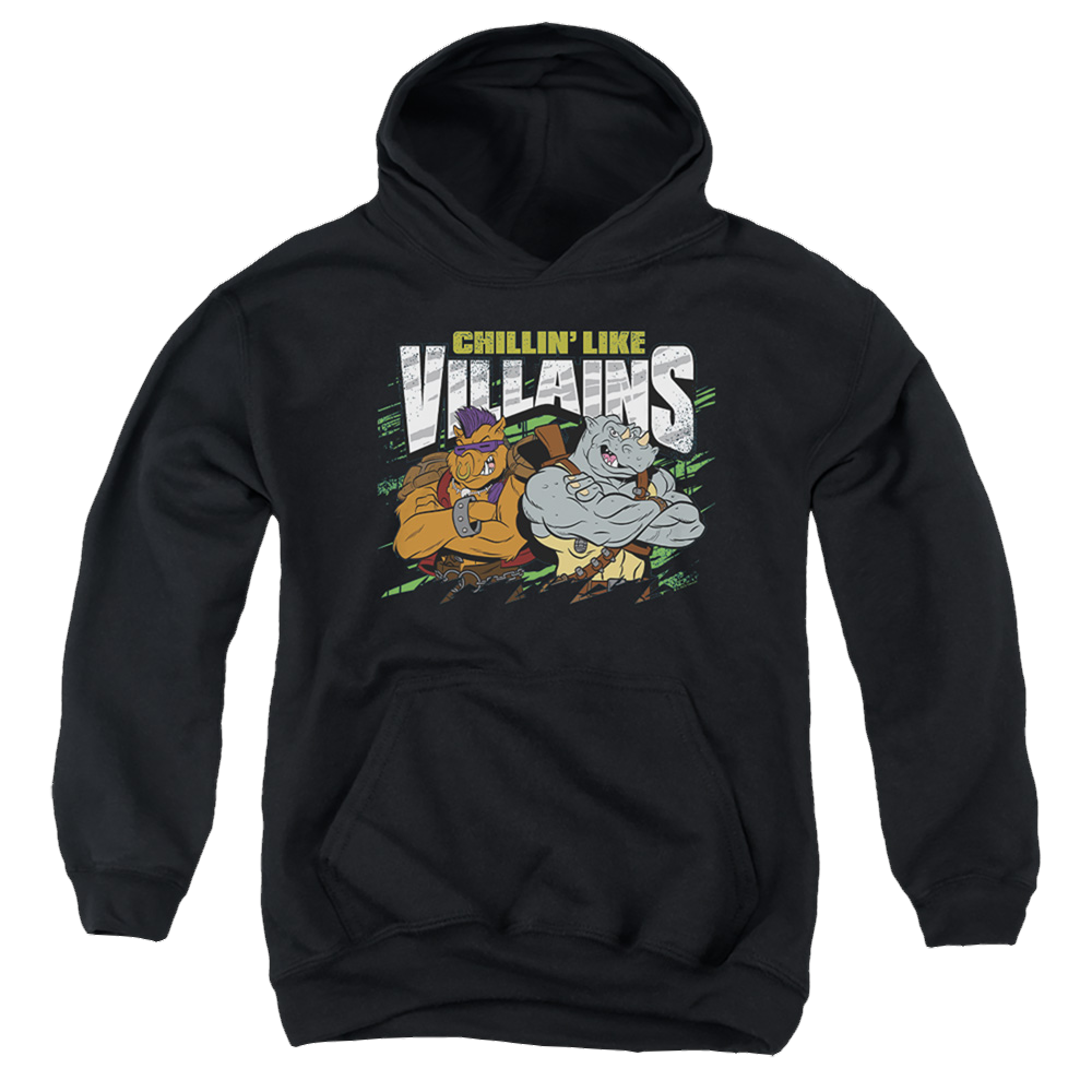 Teenage Mutant Ninja Turtles Chillin’ Like Villains - Youth Hoodie Youth Hoodie (Ages 8-12) Teenage Mutant Ninja Turtles   