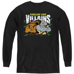 Teenage Mutant Ninja Turtles Chillin’ Like Villains - Youth Long Sleeve T-Shirt Youth Long Sleeve T-Shirt Teenage Mutant Ninja Turtles   