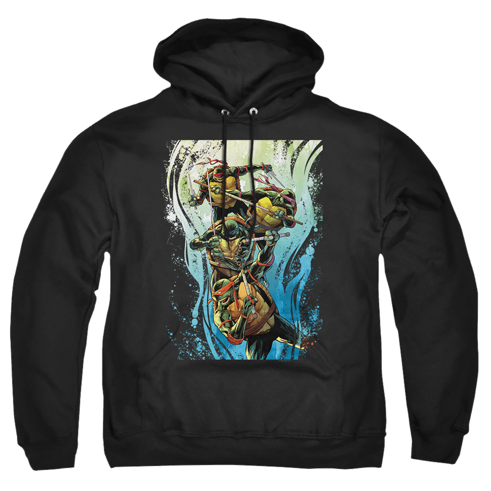 Teenage Mutant Ninja Turtles Cool Rainbow Warriors - Pullover Hoodie Pullover Hoodie Teenage Mutant Ninja Turtles   