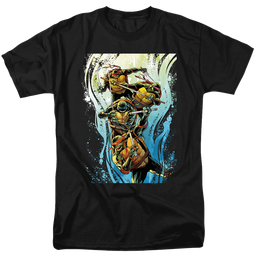 Teenage Mutant Ninja Turtles Cool Rainbow Warriors - Men's Regular Fit T-Shirt Men's Regular Fit T-Shirt Teenage Mutant Ninja Turtles   