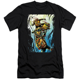 Teenage Mutant Ninja Turtles Cool Rainbow Warriors - Men's Premium Slim Fit T-Shirt Men's Premium Slim Fit T-Shirt Teenage Mutant Ninja Turtles   