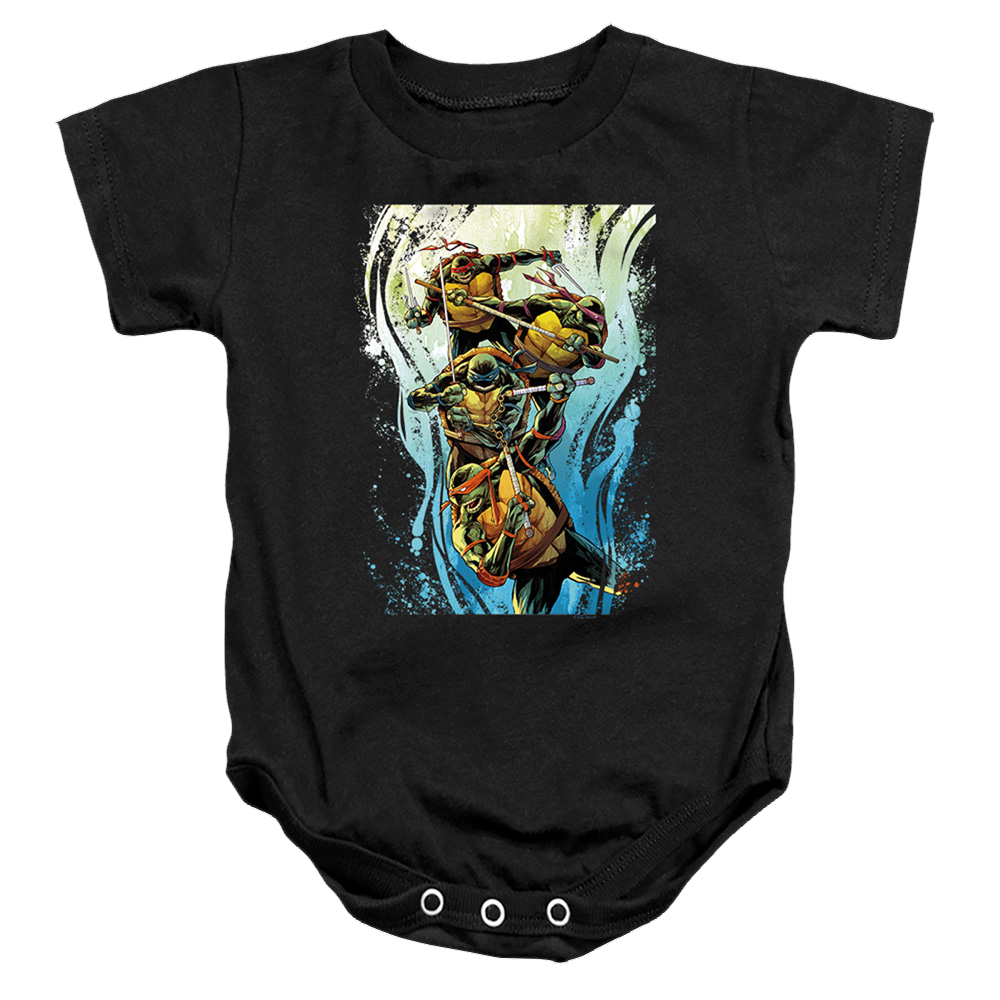 Teenage Mutant Ninja Turtles Cool Rainbow Warriors - Baby Bodysuit Baby Bodysuit Teenage Mutant Ninja Turtles   