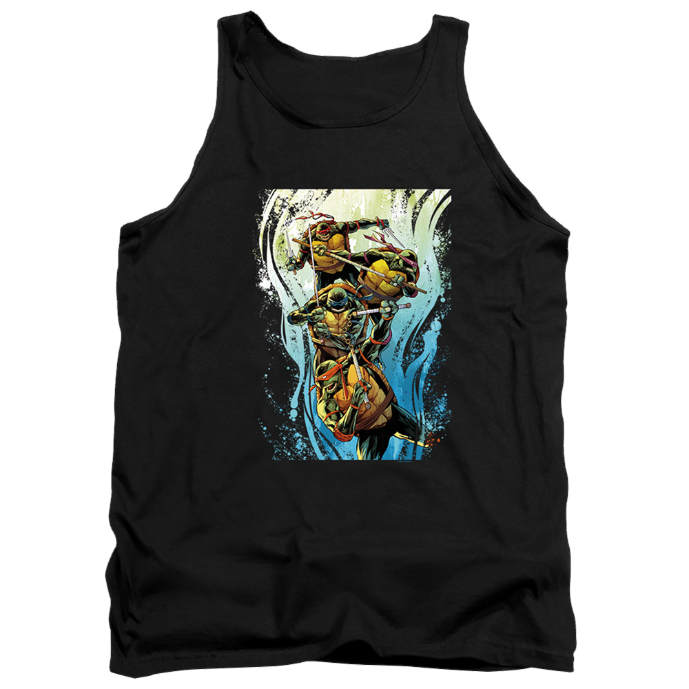 Teenage Mutant Ninja Turtles Cool Rainbow Warriors - Men's Tank Top Men's Tank Teenage Mutant Ninja Turtles   