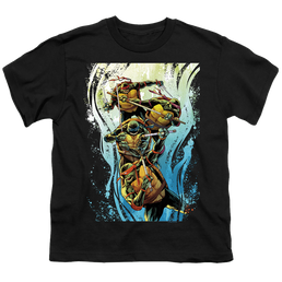 Teenage Mutant Ninja Turtles Cool Rainbow Warriors - Youth T-Shirt Youth T-Shirt (Ages 8-12) Teenage Mutant Ninja Turtles   