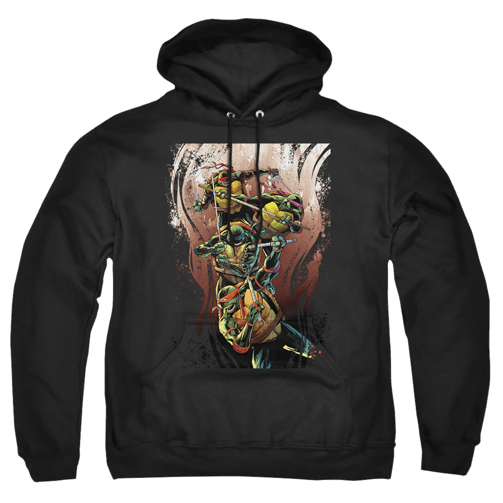 Teenage Mutant Ninja Turtles Earthy Rainbow Warriors - Pullover Hoodie Pullover Hoodie Teenage Mutant Ninja Turtles   