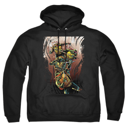 Teenage Mutant Ninja Turtles Earthy Rainbow Warriors - Pullover Hoodie Pullover Hoodie Teenage Mutant Ninja Turtles   