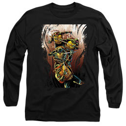 Teenage Mutant Ninja Turtles Earthy Rainbow Warriors - Men's Long Sleeve T-Shirt Men's Long Sleeve T-Shirt Teenage Mutant Ninja Turtles   