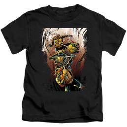 Teenage Mutant Ninja Turtles Earthy Rainbow Warriors - Kid's T-Shirt Kid's T-Shirt (Ages 4-7) Teenage Mutant Ninja Turtles   