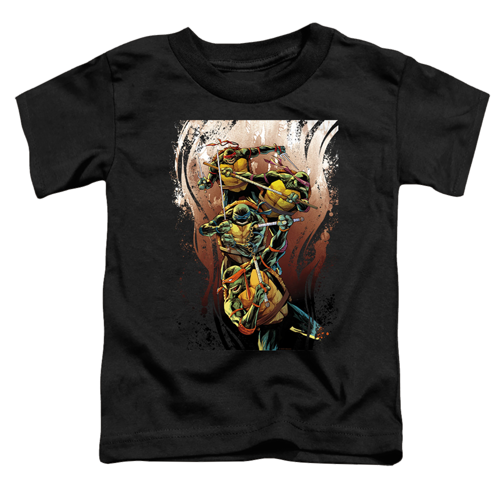 Teenage Mutant Ninja Turtles Earthy Rainbow Warriors - Toddler T-Shirt Toddler T-Shirt Teenage Mutant Ninja Turtles   
