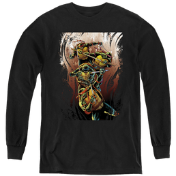 Teenage Mutant Ninja Turtles Earthy Rainbow Warriors - Youth Long Sleeve T-Shirt Youth Long Sleeve T-Shirt Teenage Mutant Ninja Turtles   