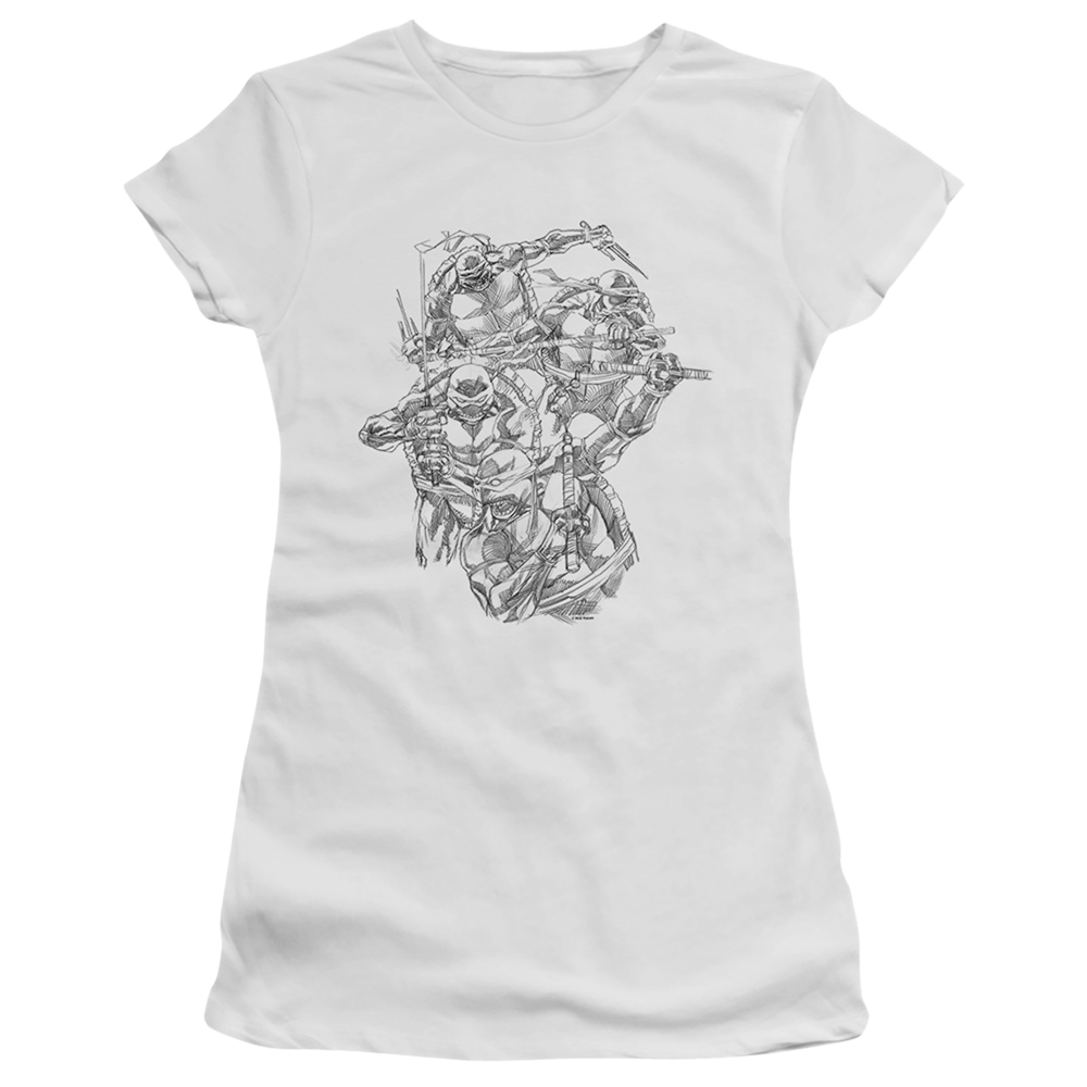 Teenage Mutant Ninja Turtles Shinobis - Juniors T-Shirt Juniors T-Shirt Teenage Mutant Ninja Turtles   