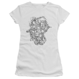 Teenage Mutant Ninja Turtles Shinobis - Juniors T-Shirt Juniors T-Shirt Teenage Mutant Ninja Turtles   