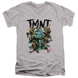 Teenage Mutant Ninja Turtles Feudal Japan - Men's V-Neck T-Shirt Men's V-Neck T-Shirt Teenage Mutant Ninja Turtles   