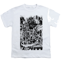 Teenage Mutant Ninja Turtles Take Down Shredder - Youth T-Shirt Youth T-Shirt (Ages 8-12) Teenage Mutant Ninja Turtles   