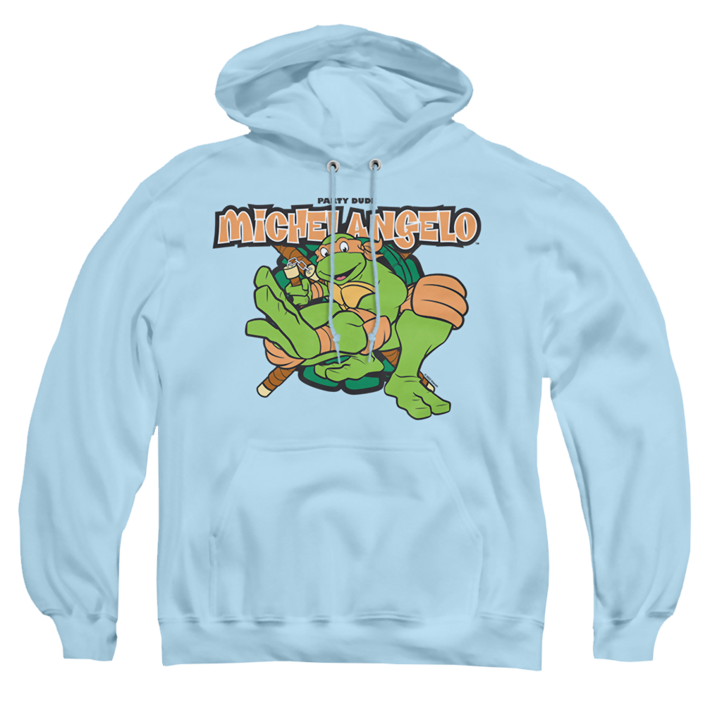 Teenage Mutant Ninja Turtles Party Dude Michelangelo - Pullover Hoodie Pullover Hoodie Teenage Mutant Ninja Turtles   