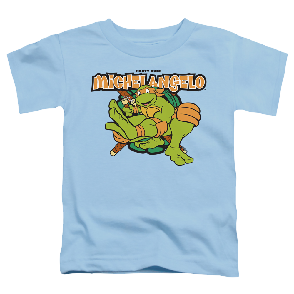 Teenage Mutant Ninja Turtles Party Dude Michelangelo - Kid's T-Shirt Kid's T-Shirt (Ages 4-7) Teenage Mutant Ninja Turtles   