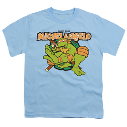 Teenage Mutant Ninja Turtles Party Dude Michelangelo - Youth T-Shirt Youth T-Shirt (Ages 8-12) Teenage Mutant Ninja Turtles   