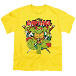 Teenage Mutant Ninja Turtles Cool But Crude Raphael - Youth T-Shirt Youth T-Shirt (Ages 8-12) Teenage Mutant Ninja Turtles   