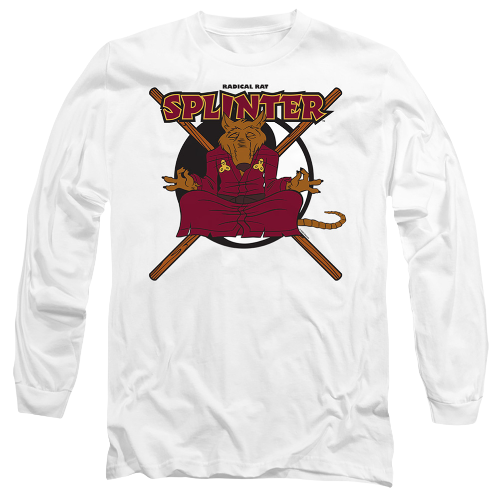 Teenage Mutant Ninja Turtles Radical Rat Splinter - Men's Long Sleeve T-Shirt Men's Long Sleeve T-Shirt Teenage Mutant Ninja Turtles   