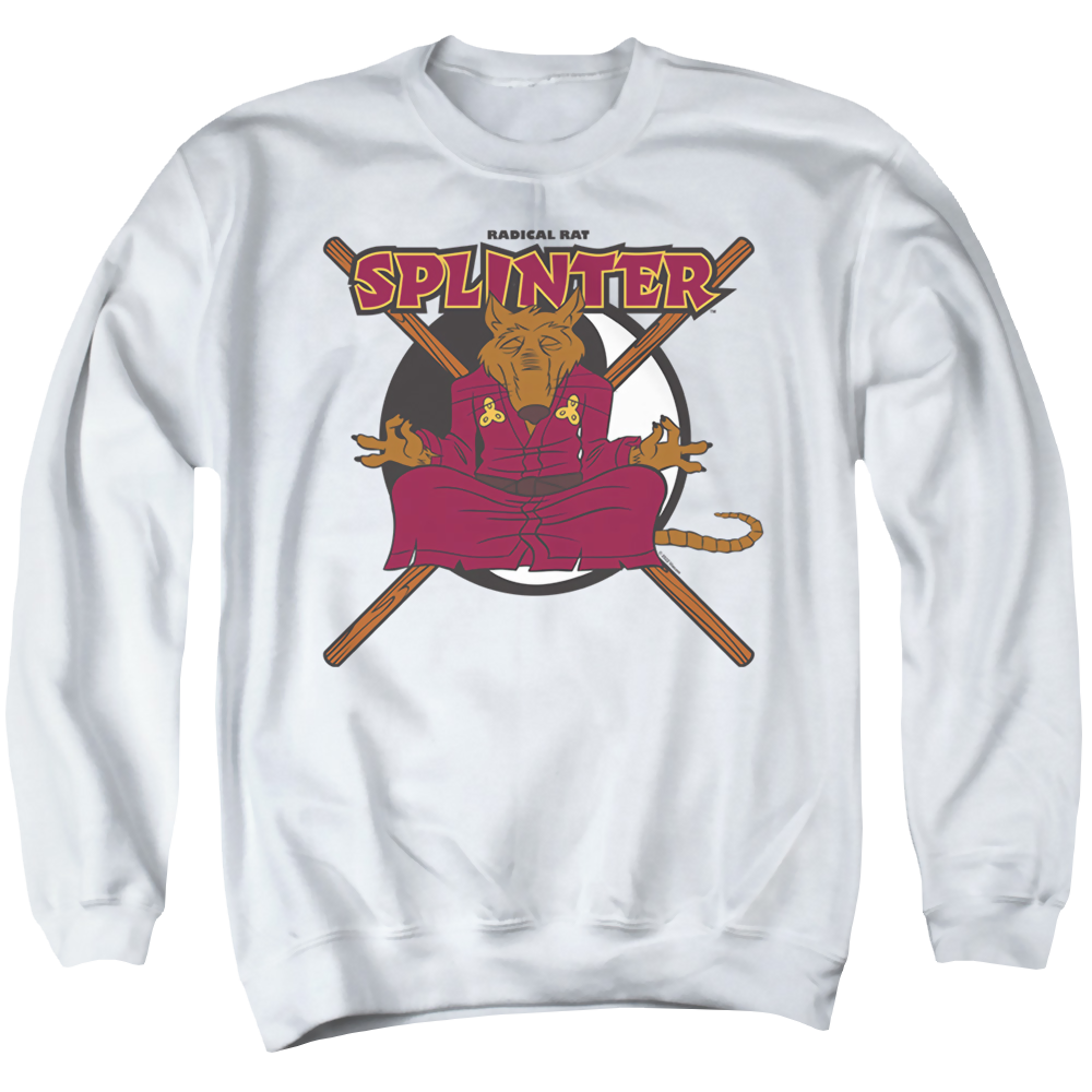 Teenage Mutant Ninja Turtles Radical Rat Splinter - Men's Crewneck Sweatshirt Men's Crewneck Sweatshirt Teenage Mutant Ninja Turtles   