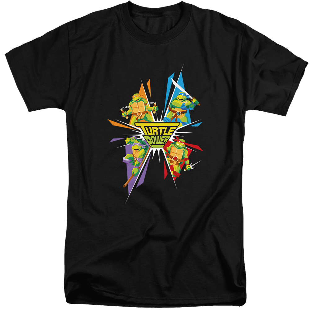Teenage Mutant Ninja Turtles Turtle Power - Men's Tall Fit T-Shirt Men's Tall Fit T-Shirt Teenage Mutant Ninja Turtles   