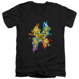 Teenage Mutant Ninja Turtles Turtle Power - Men's V-Neck T-Shirt Men's V-Neck T-Shirt Teenage Mutant Ninja Turtles   