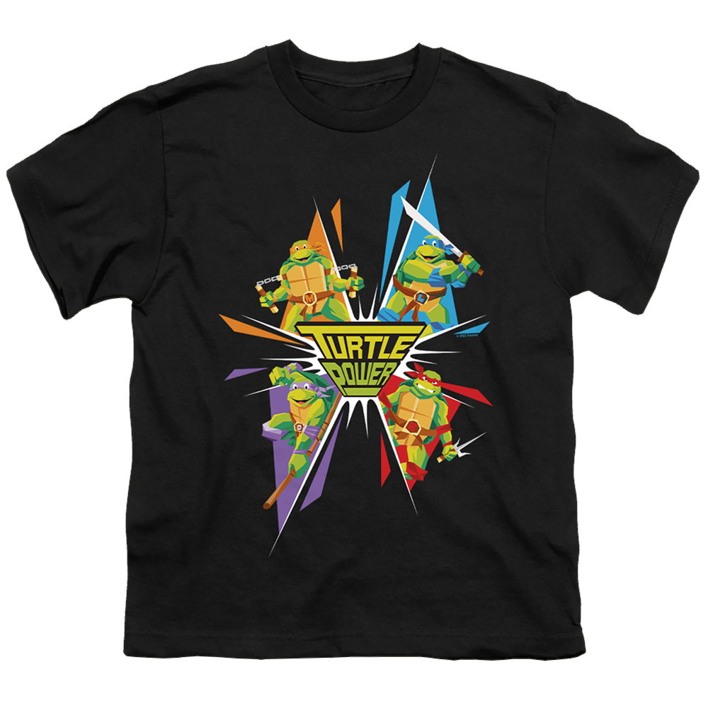 Teenage Mutant Ninja Turtles Turtle Power - Youth T-Shirt Youth T-Shirt (Ages 8-12) Teenage Mutant Ninja Turtles   