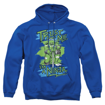 Royal pullover hoodie with Teenage Mutant Ninja Turtles Trust Me, I’M A Ninja graphic