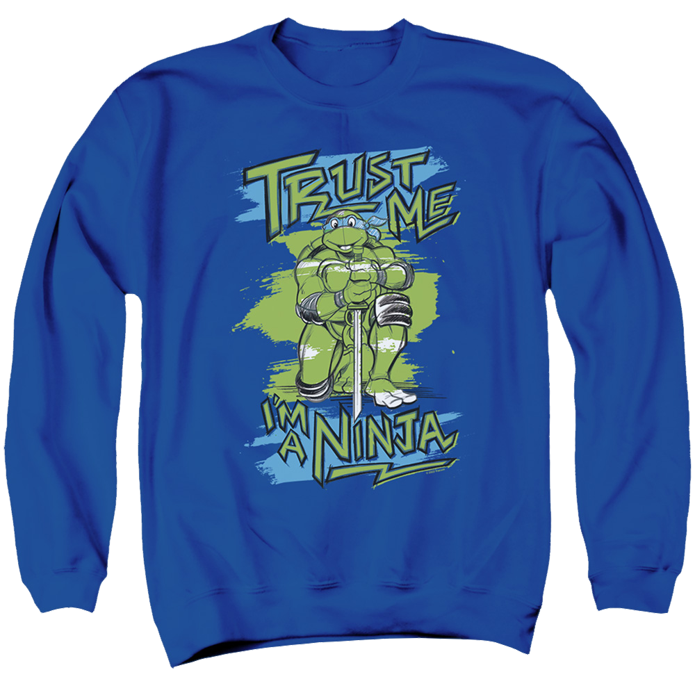 Teenage Mutant Ninja Turtles Trust Me, I’M A Ninja - Men's Crewneck Sweatshirt Men's Crewneck Sweatshirt Teenage Mutant Ninja Turtles   