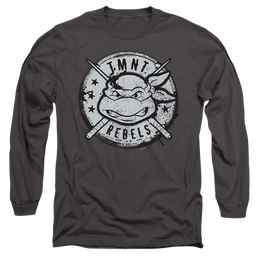 Teenage Mutant Ninja Turtles Rebels Distressed Logo - Men's Long Sleeve T-Shirt Men's Long Sleeve T-Shirt Teenage Mutant Ninja Turtles   