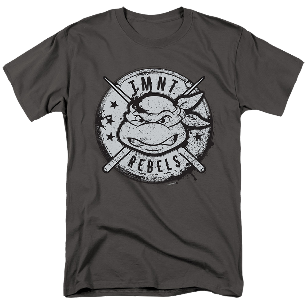 Teenage Mutant Ninja Turtles Rebels Distressed Logo - Men's Regular Fit T-Shirt Men's Regular Fit T-Shirt Teenage Mutant Ninja Turtles   