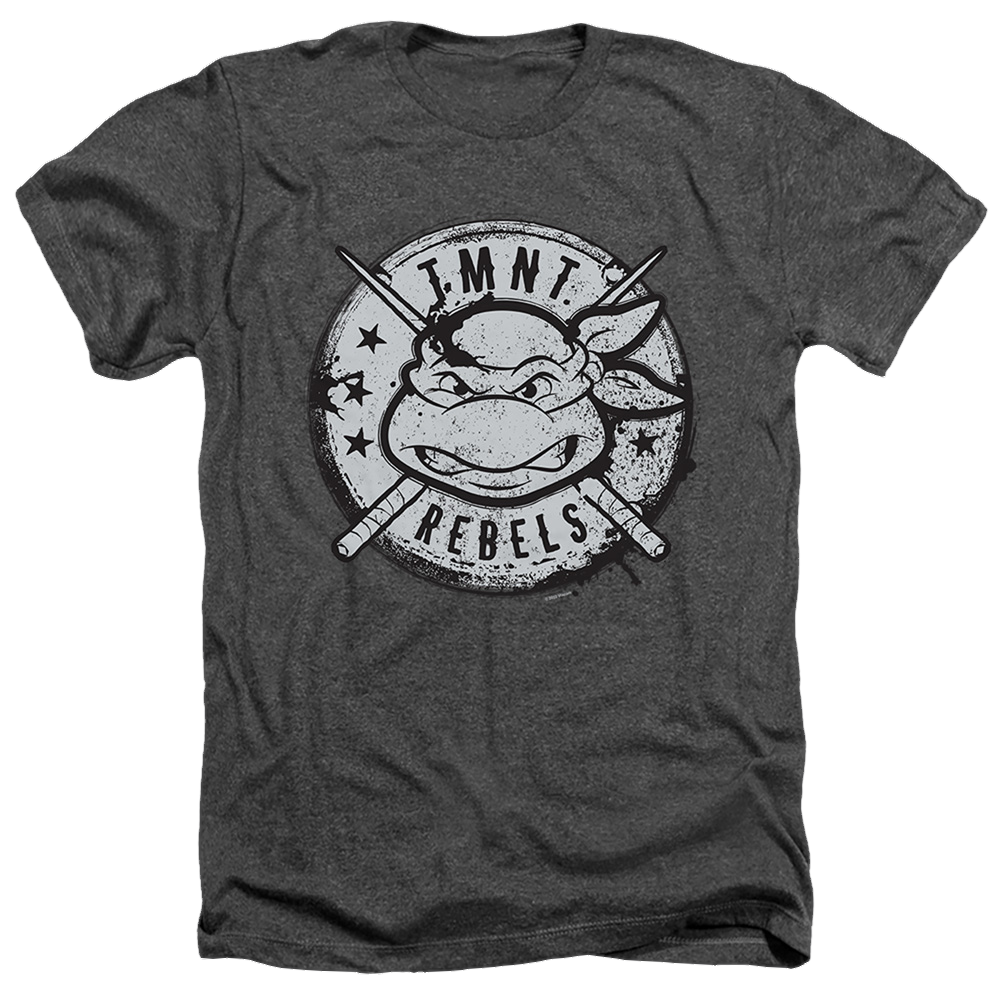 Teenage Mutant Ninja Turtles Rebels Distressed Logo - Men's Heather T-Shirt Men's Heather T-Shirt Teenage Mutant Ninja Turtles   