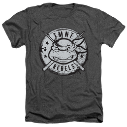 Teenage Mutant Ninja Turtles Rebels Distressed Logo - Men's Heather T-Shirt Men's Heather T-Shirt Teenage Mutant Ninja Turtles   