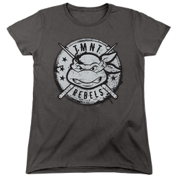 Teenage Mutant Ninja Turtles Rebels Distressed Logo - Women's T-Shirt Women's T-Shirt Teenage Mutant Ninja Turtles   