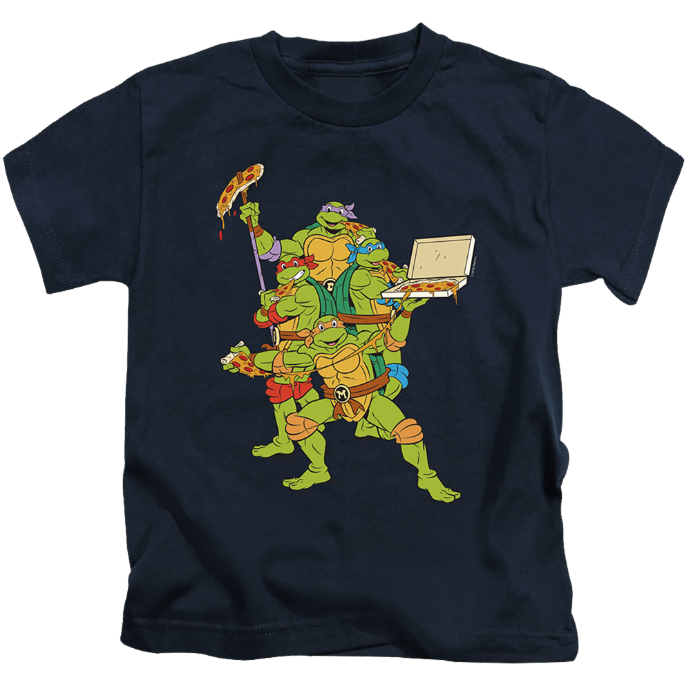 Teenage Mutant Ninja Turtles Pizza Party - Kid's T-Shirt Kid's T-Shirt (Ages 4-7) Teenage Mutant Ninja Turtles   