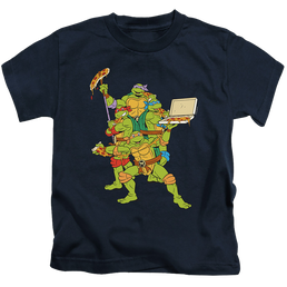 Teenage Mutant Ninja Turtles Pizza Party - Kid's T-Shirt Kid's T-Shirt (Ages 4-7) Teenage Mutant Ninja Turtles   