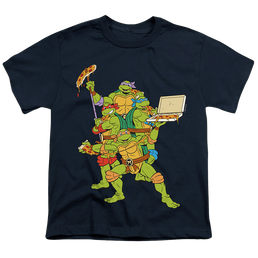 Teenage Mutant Ninja Turtles Pizza Party - Youth T-Shirt Youth T-Shirt (Ages 8-12) Teenage Mutant Ninja Turtles   