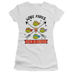 Teenage Mutant Ninja Turtles Pizza Is Forever - Juniors T-Shirt Juniors T-Shirt Teenage Mutant Ninja Turtles   