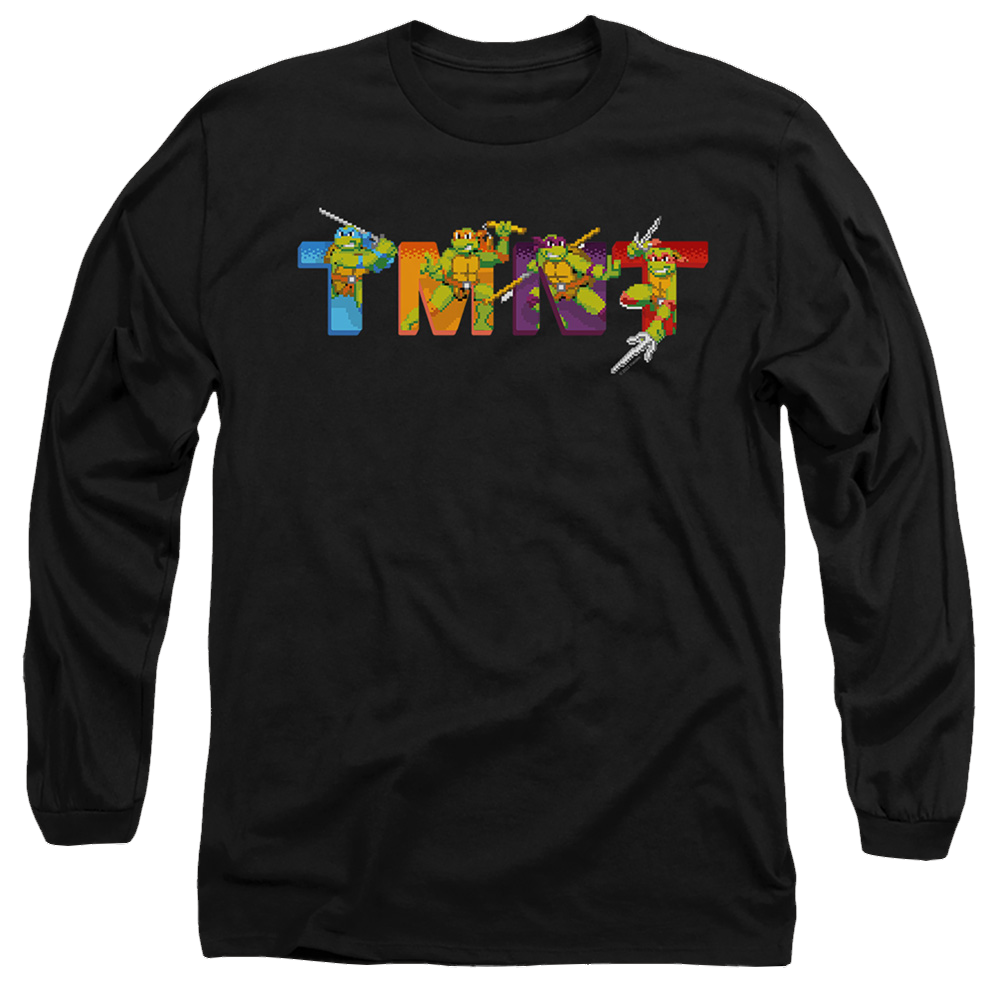 Teenage Mutant Ninja Turtles Arcade Main Screen - Men's Long Sleeve T-Shirt Men's Long Sleeve T-Shirt Teenage Mutant Ninja Turtles   